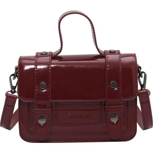 Women Messenger Bag Vintage Shoulder Bags Buckle PU Leather Handbags Crossbody Bags For Women Famous Brand Spring Tote