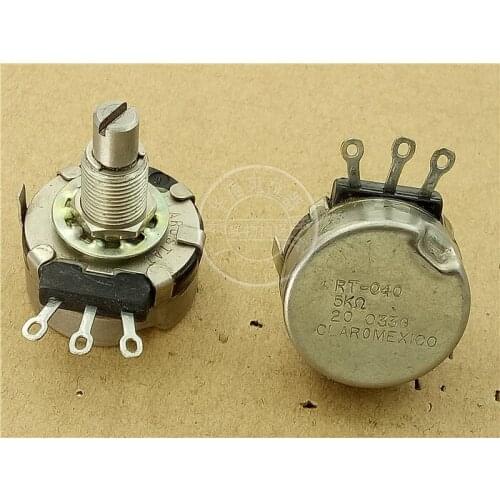 1pcs/lot Mexico CLARO RT-040 5K battery car for 45 degrees potentiometer 5K potentiometer