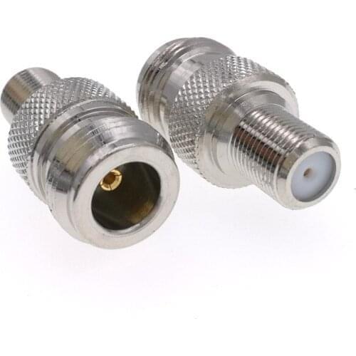 10PCS N Type Female to F Female RF Coaxial Adapter Connector