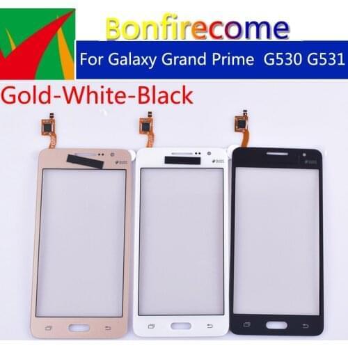 10pcs\Lot For Samsung Galaxy Grand Prime Duos G530 G530H G530F G5308 G531 G531H G531F Touch Screen Panel Sensor Digitizer Glass