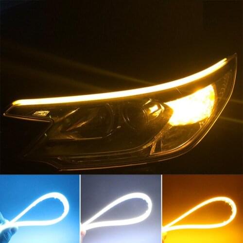 2pcs car LED daytime running lights auto flow turn signal kit accessories for Jaguar Land Rover Range Rover/Evoque/Freelander