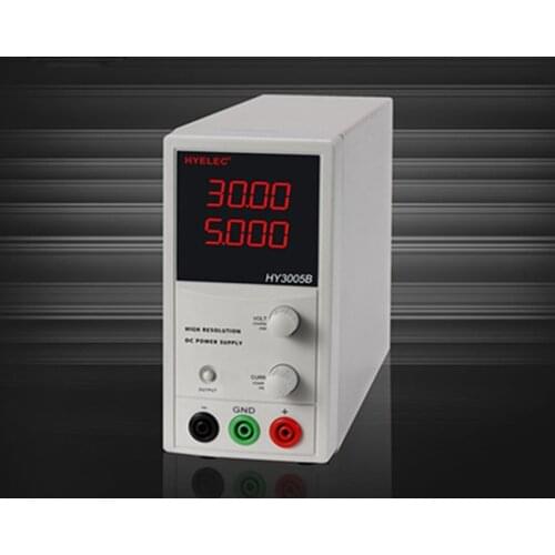 HY3005B Digital DC Regulated Power Supply 0-30V 0-5A Power Supply Voltage Regulator Single-phase DC Power Supply 110V/220V 150W