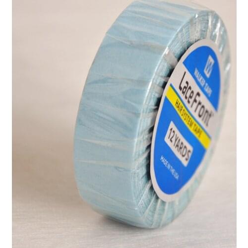 1.9cm(3/4inch)*12yard Lace Front Support Double Sided Tape For Lace Front Wig/Hair Extension/Toupee/Pu Extension 1Roll
