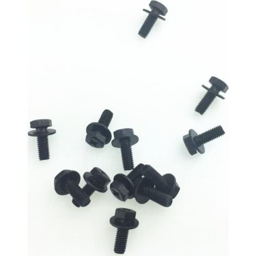 STARPAD For Auto Body Iron Plate Water Tank Bracket Screw Gantry Headlight Bracket Fixing Screw Fittings 10pcs