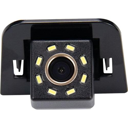 Misayaee Car Rear View Reverse Parking Camera Golden 8 LED for Toyota Prius XW30 MK3 2009 2010 2011 2012 2013 2014 2015