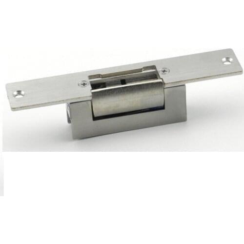 New arrival 12V Fail Safe NC/NO(optional) Cathode Electric Strike Lock For Access Control Wood Metal Door Home Security