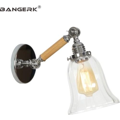 Industrial Vintage Flexible Wall Lights For Home Decor Loft Edison LED Wall Lamp Sconces Adjust Indoor Lighting Wandlamp