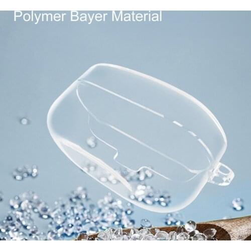 For Sony WF-1000XM4 Wireless Earphone Protective Case With Keychain TPU Clear Shockproof Sleeve Cover For Earbud Headphone Shell