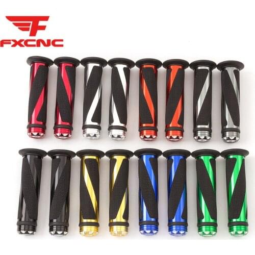 For Bajaj Pulsar 200 NS All Years 7/8" 22mm Rubber Aluminum Motorcycle CNC Handle Grips Handle Bar Handlebar Pair Set Motorbike