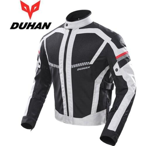 Spring Summer Motorcycle Jacket with CE protector motorbike coat ventilate mesh motocross clothes M L XL XXL XXXL