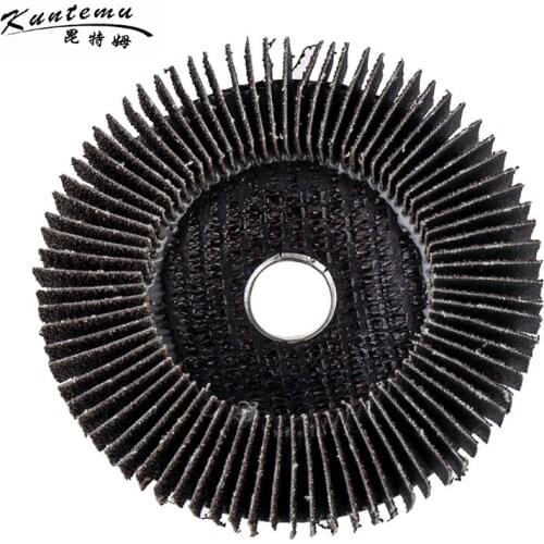 10PCS Grit 80 Disc Flap Wheel 4" Grinding Wheels Angle Grinder Sanding Disc