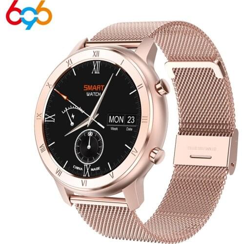 ECG Smart Watch 2020 Full Touch Round Screen IP68 Waterproof Smartwatch Women For Android IOS Phone Men Watch Woman Fitness Band