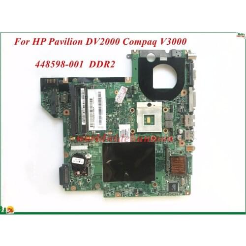 High Quality 448598-001 For HP Pavilion DV2000 Compaq V3000 Laptop Motherboard 965GM DDR2 100% Tested