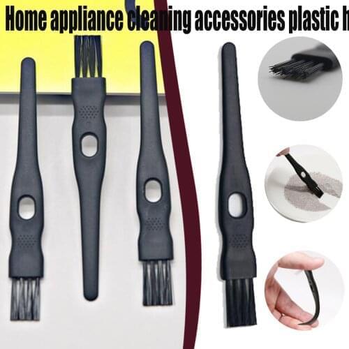 Home Appliance Cleaning Accessories Multi-function Toughness Computer Keyboard Gap Dust Cleaning Anti Static Plastic Hair Brush