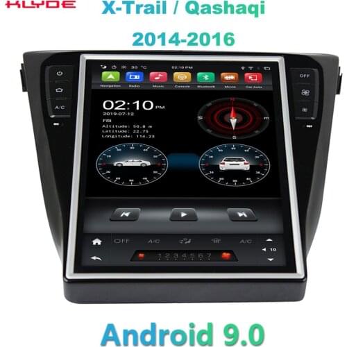 KD-12130 Klyde tesla PX6 4+32 GB car stereo android auto car multimedia player for X-Trail / Qashaqi 2014-2016 car video