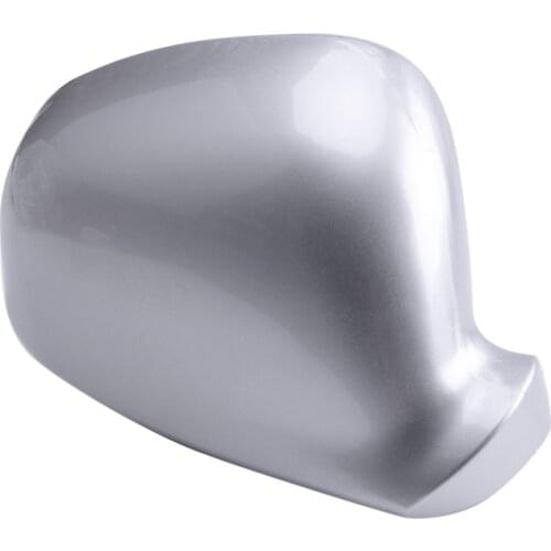 Car Rearview Mirror Door Cap Housing Case Shell Cover Matte Silver ABS fit for VW Golf Rabbit Jetta MK5 Left 1K0 857 537
