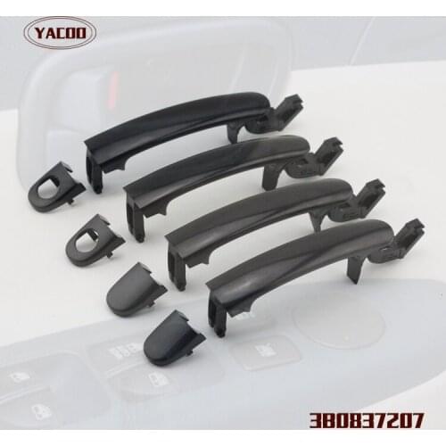 FREESHIPPING 1PCS FL=FR RL=RR OUTSIDE DOOR HANDLE FOR AUDI A2 2000-2005 3B0837207