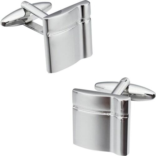 Brand HAWSON Square Man Shirt Cuff Links for Wedding Accessories Best Gift for Friends