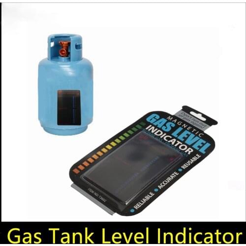 Propane Butane LPG Fuel Gas Tank Level Indicator Magnetic Gauge Caravan Bottle Temperature Measuring Indicator