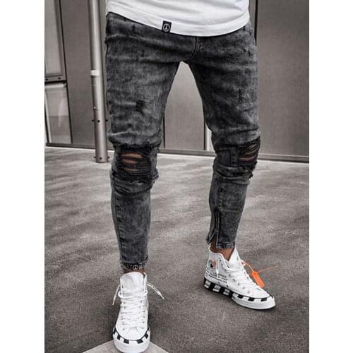 KIN TAT HUI Stretch Jeans For Men