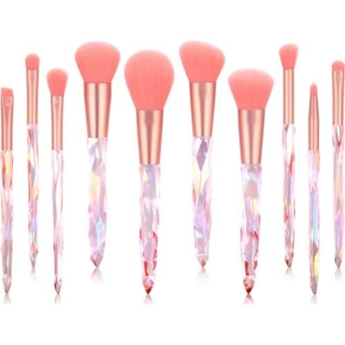 Crystal Handle Makeup Makeup Brush Foundation Brush Eye Shadow Brush Makeup Brush Set Loose Powder Brush Beauty Tools