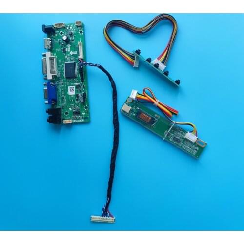 Kit for B141EW04 V7 Display Panel 30pin Controller board Screen Driver 1 lamps LVDS 14.1" 1280X800 DVI HDMI VGA Signal