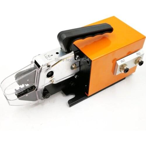 Haicable Excellent Pneumatic Air Powered AM-10 Wire cable terminate crimping machine for crimping various types of terminals