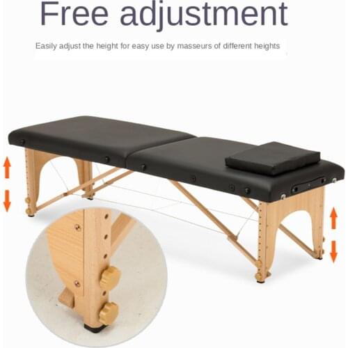 Massage bed folding portable home beauty bed massage acupuncture moxibustion physical therapy bed tattoo bed portable