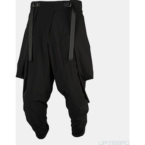 Nosucism 21ss Zen monk pleated pants water repellent fast waist adjustment techwear japanese streetwear ninjawear