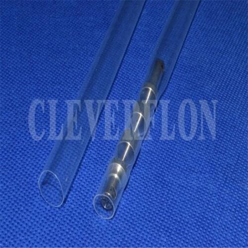 15*0.2mm 1meter long Clear FEP F46 plastic heat shrink sleeve