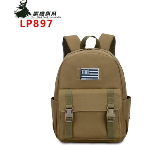 Tactics pack outdoor sports camouflage backpack outdoor cycling backpack mens and womens Oxford cloth leisure outdoor travel