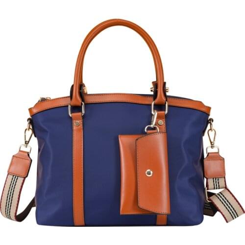 Womens Shopping Handbag Casual Ladies Khaki Messenger Bag 2021 New High Capacity Red Oxford Cloth Shoulder Crossbody Bags Woman