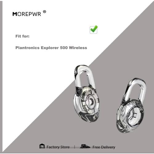 1 set of Silicone Replacement Earbuds Eartips Ear Tips Bud for Plantronics Explorer 500 Wireless Earphones