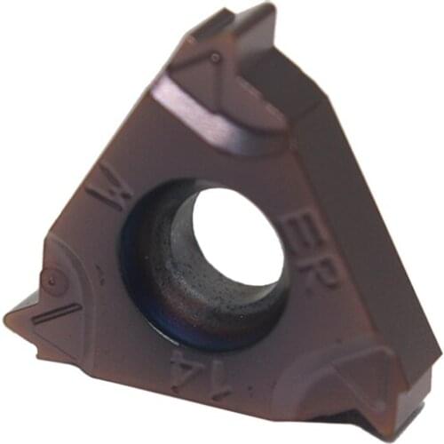 10pcs 16ERM 14 W LF6018 CNC tungsten carbide thread insert for stainless steel and steel