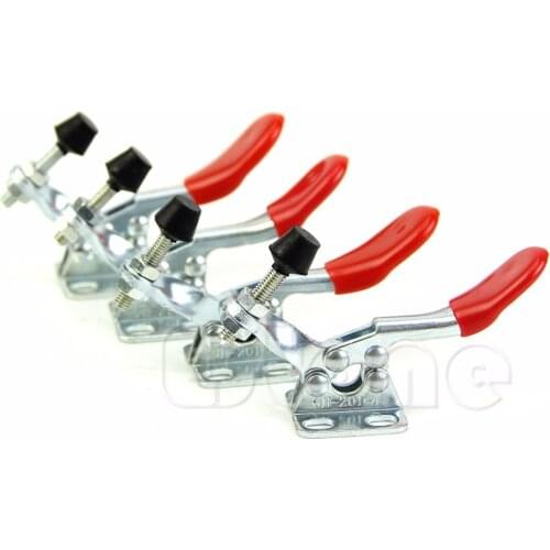 2 Pcs 27KG Toggle Clamp GH-201A 201-A Horizontal Clamp Hand Tool G8TB