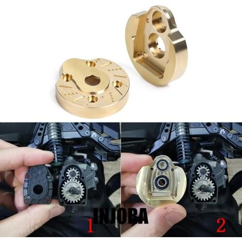 2PCS Portal Steering Knuckle Heavy Brass Cup for RC Crawler Axial SCX10 III AXI03007 & Capra 1.9 UTB AXI03004 Upgrade Part