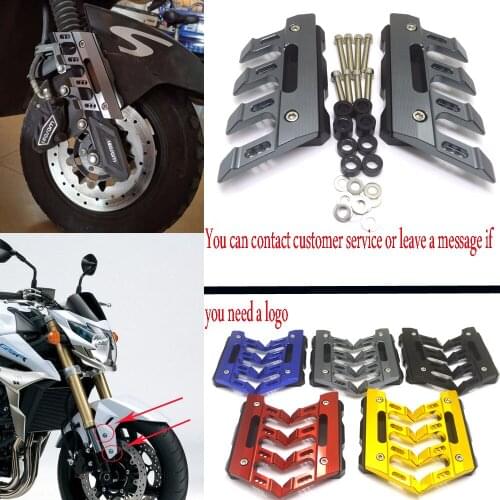 For Honda CBR600RR/100RR/954RR Motorcycle Mudguard Side Protection Mount Shock Absorber Front Fender Cover Anti-fall Slider