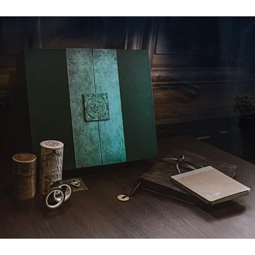 Kinbor Chinese Theme Premium Notebook Journal Set 11pcs In One Gift Packaging Notebooks School Suppliers Tools