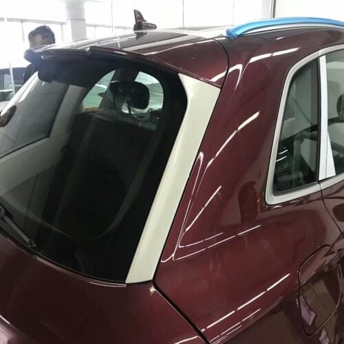 For Audi Q5 2018 2019 2020 Rear Window Strip Side Tail Wing Streamer Spoiler Decoration Exterior Accessories Car Styling
