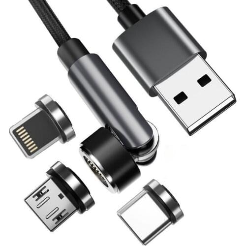 Mobile Phone Data Cable 1-2m for Samsung Xiaomi iPhone 3a Fast Charging USB Type-C Micro Plug Android Charger Wire Cord