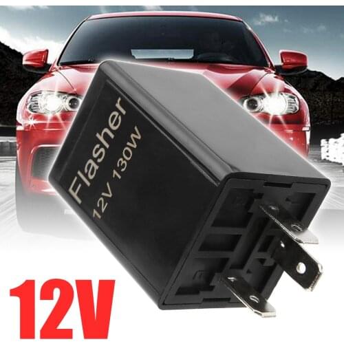 New Arrival 1pc 12V CF13 3 Pin Flasher Relay for LED Indicator Motorcycle Motorbike Car Relays Swithces