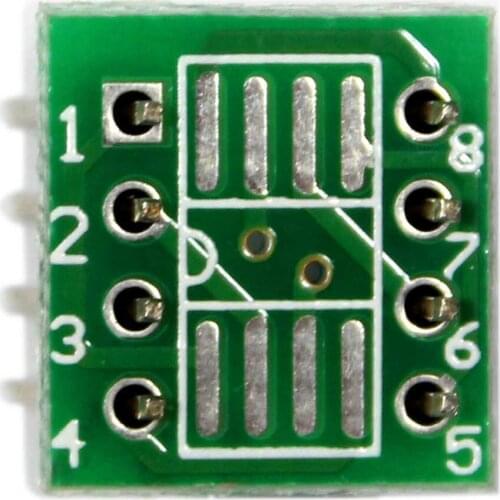 5pcs SOP8 SO8 SOIC8 TO DIP8 Adapter PCB Conveter Board