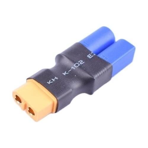 RC Connector Female Compatible XT60 to Male EC5 Wireless Adaptor(Pack of 2)