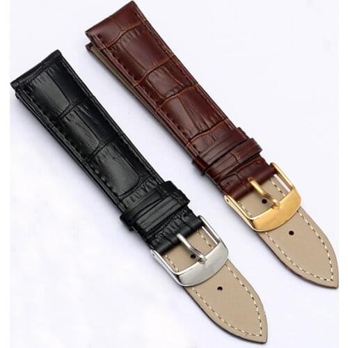 Watch Band Genuine Leather straps Watchbands 12mm 18mm 20mm 22mm watch accessories Suitable for DW watches galaxy watch gear s3