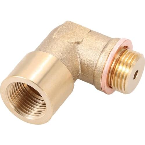 M18x1.5 O2 90 Degree Oxygen Sensor Extension Spacer Inclined