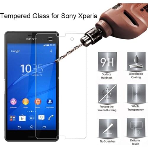 Explosion-proof Tempered Film for Sony XZ1 Compact XZ2 XZ3 Phone Glass Toughed Screen Protector for Sony Xperia XZ Premium XZS
