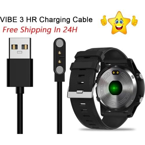 Zeblaze VIBE 3 HR Magnetic USB Charger Smart Bracelet Watch Magnetic 2pin Charging Data Cable Charging Cable Line