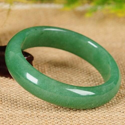 Natural dongling jade handmade Women Amulet Nephrite Jades Jewelry Bangles