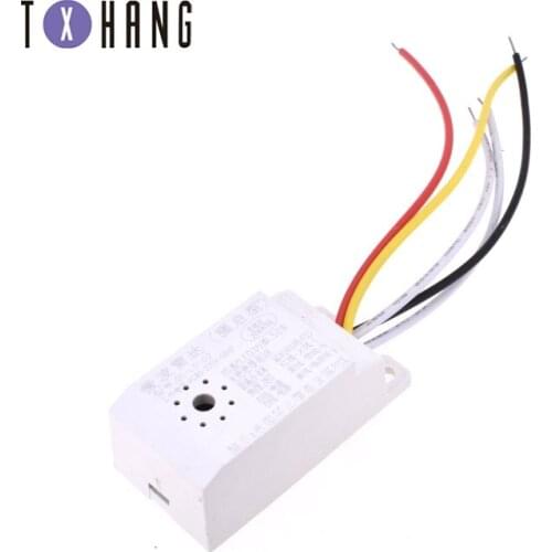 220V AC 50Hz Auto Infrared Human Sensor Switch PIR Microwave Radar Body Motion Sensor Module Adjustable For Time diy electronics