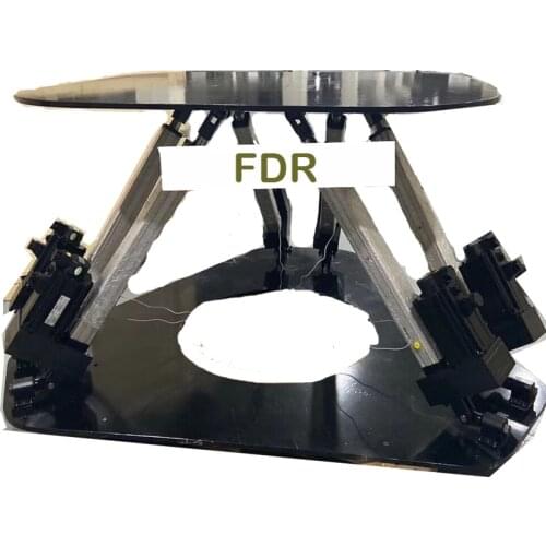 6DOF (Degree of Freedom) Motion Simulating Platform Hexapod Platform Stewart Platform Flight Simulator, Payload 1.5T